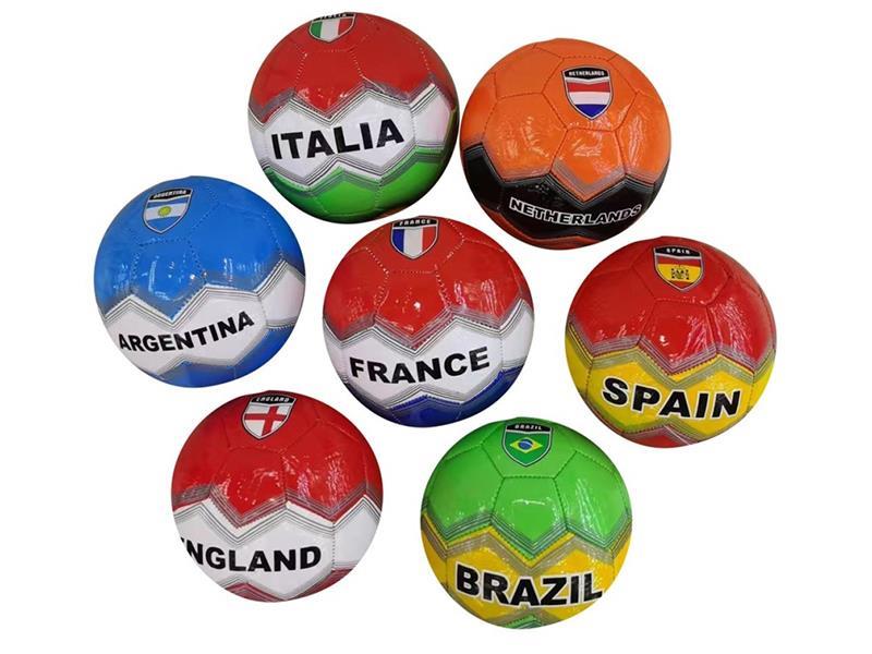 6" Flag Pattern Inflatable Football