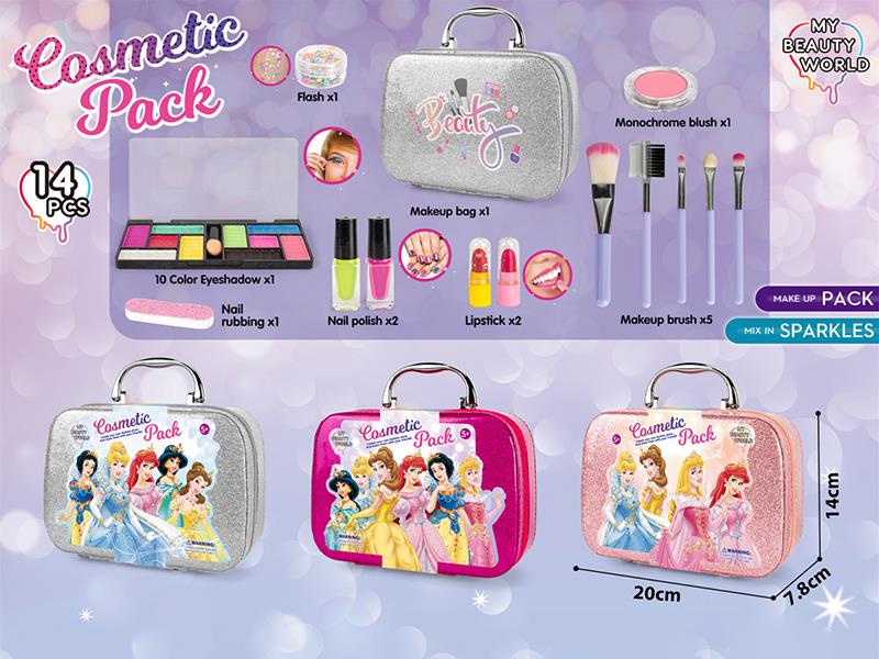 Princess Make Up Bag 14pcs