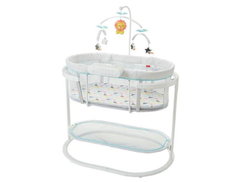Vibration Bassinet With Music And Projection(Simple Pattern)