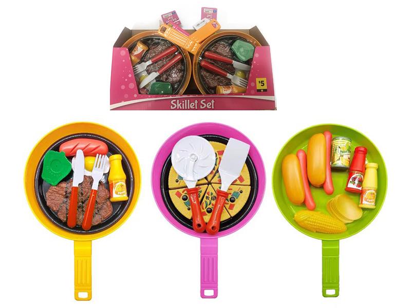 Frying Pan Food Set 6pcs/Box