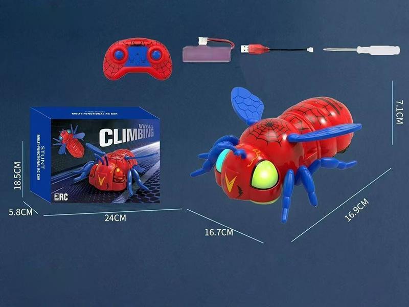 Remote Control Wall-Climbing Bee