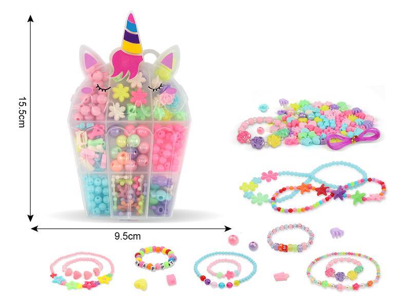DIY Unicorn Beaded Box