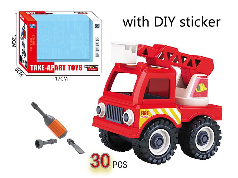 DIY Assembly Fire Engine Series