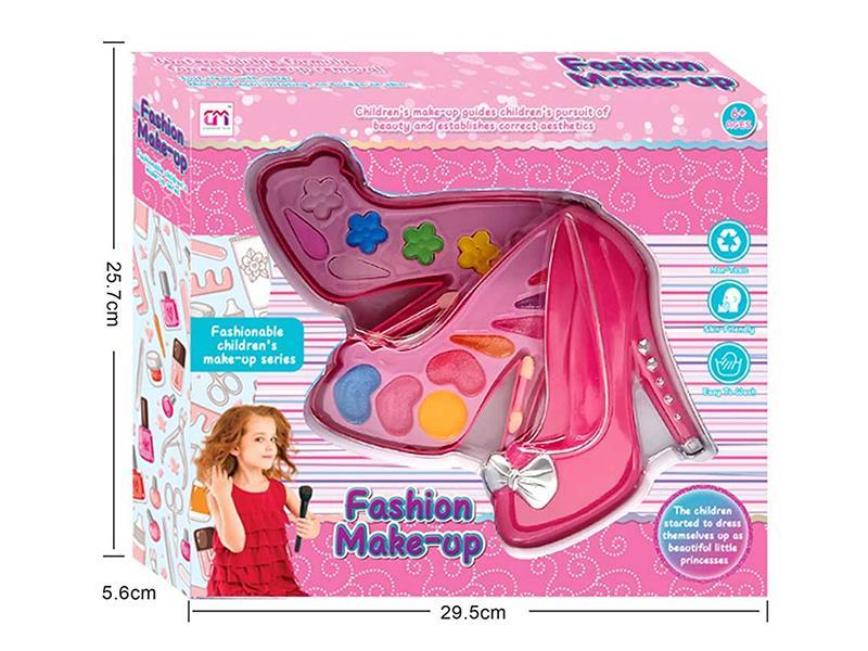High Heel Shape Double-Layer Children's Makeup
