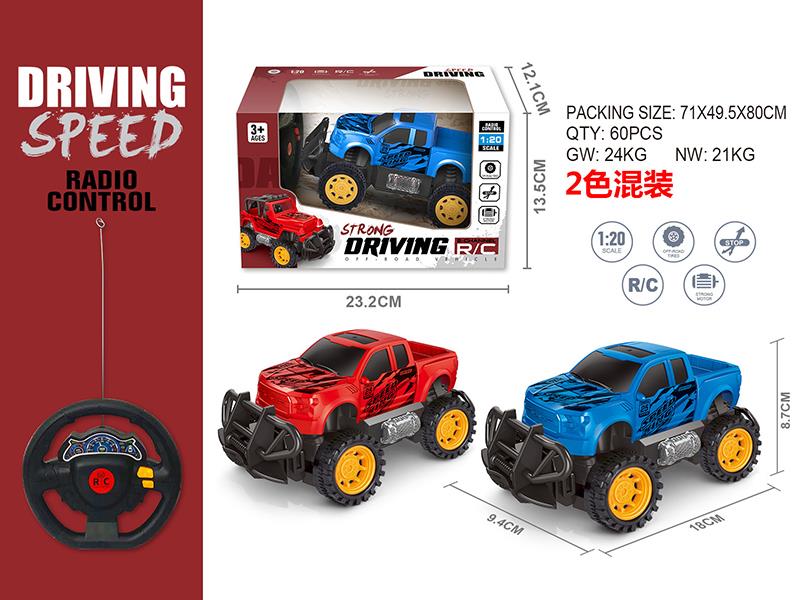 1:20 Remote Control Raptor Off-Road Vehicle