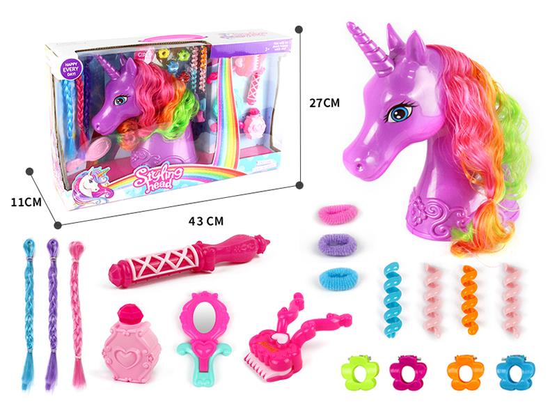 Unicorn Styling Head Makeup Toy