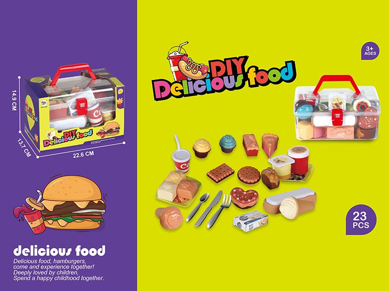 Dessert Set Simulation Toys 23pcs