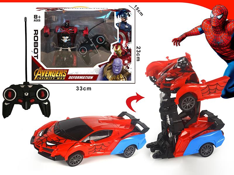 1:16 Remote Control One-Key Deformation Car(Spider-Man)