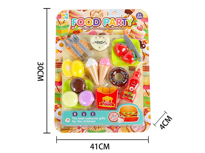 Pretend Play Toy Food Set