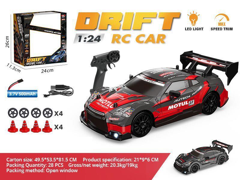 1:24 Semi-Scale GTR Drift Remote Dontrol Car