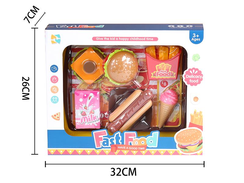 Simulation Hamburger Set