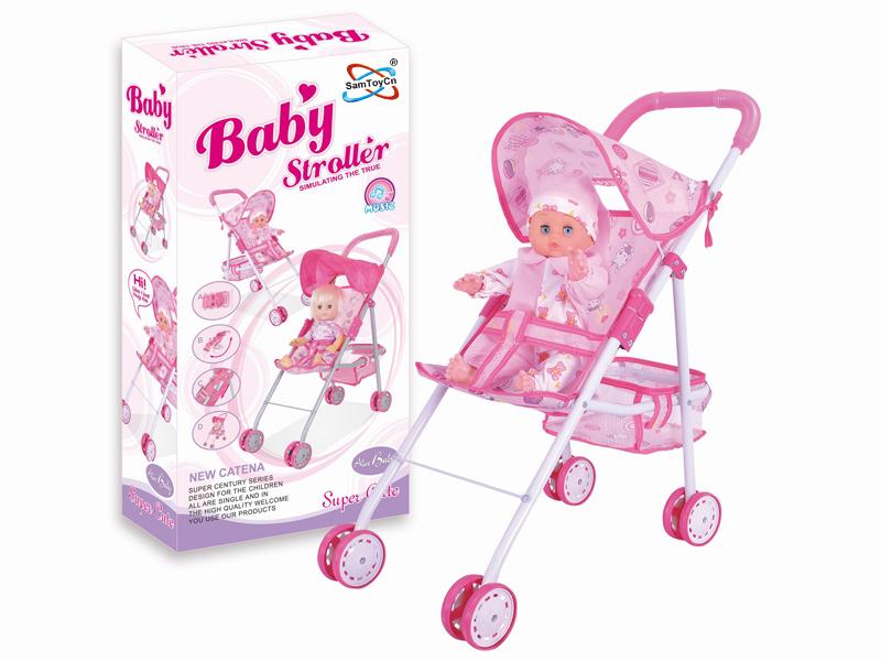 Baby Sunshade Cart And 14 