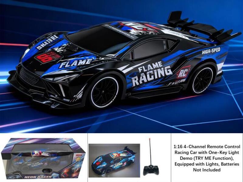 1:16 4CH Remote Control PVC Racing Car