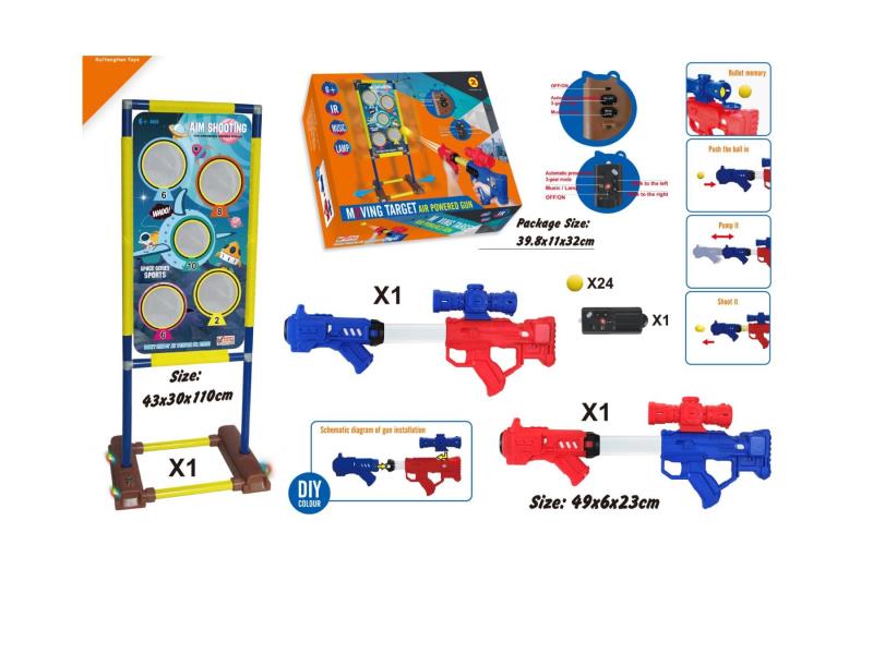 Space Mobile Shooting Target (Double Gun)