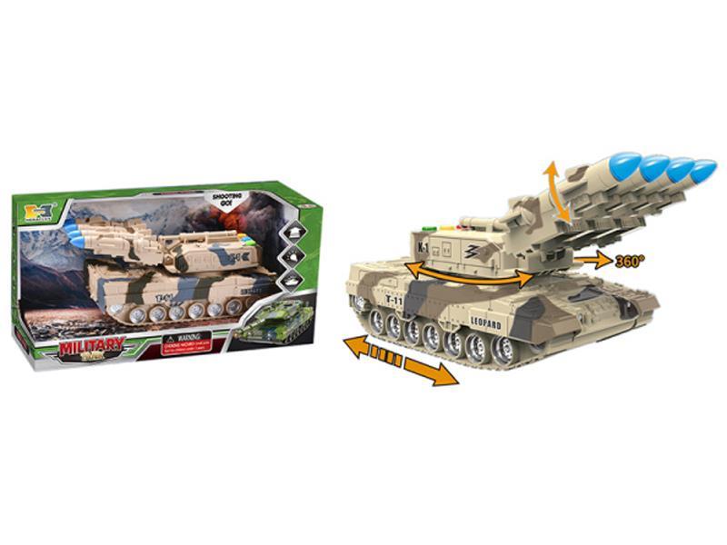 Missile Vehicle With Sound And Light