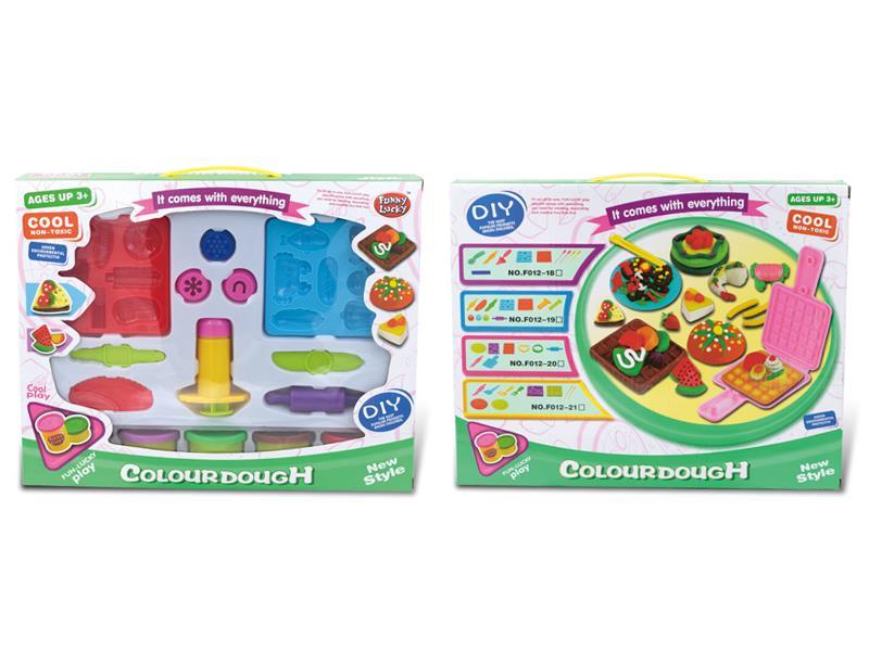Colored Clay Set