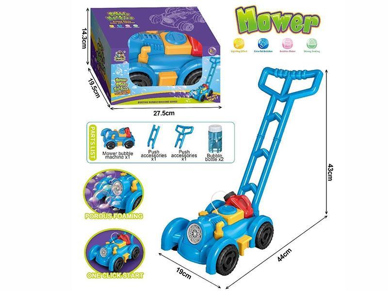 Full Automatic Bubble Mower(2*50ML Bubble Water)
