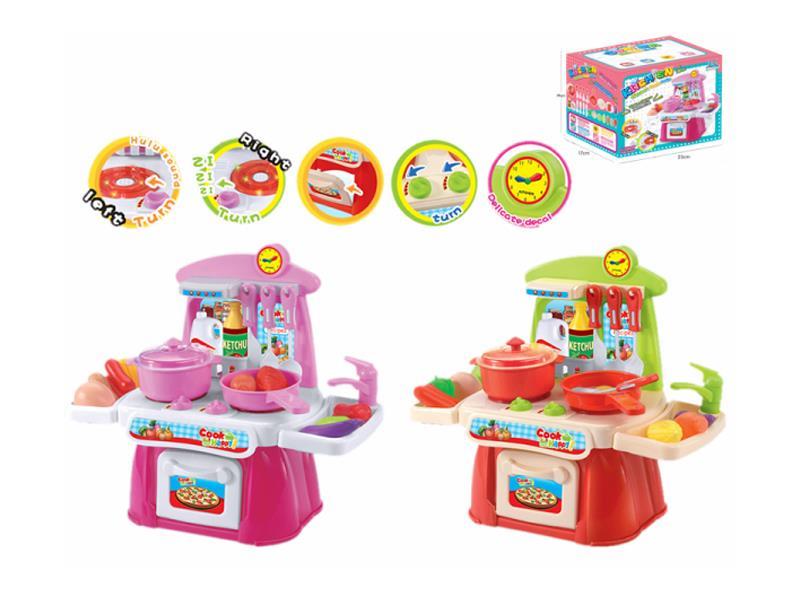 Kitchen Cooking Toys With Lights And Music
