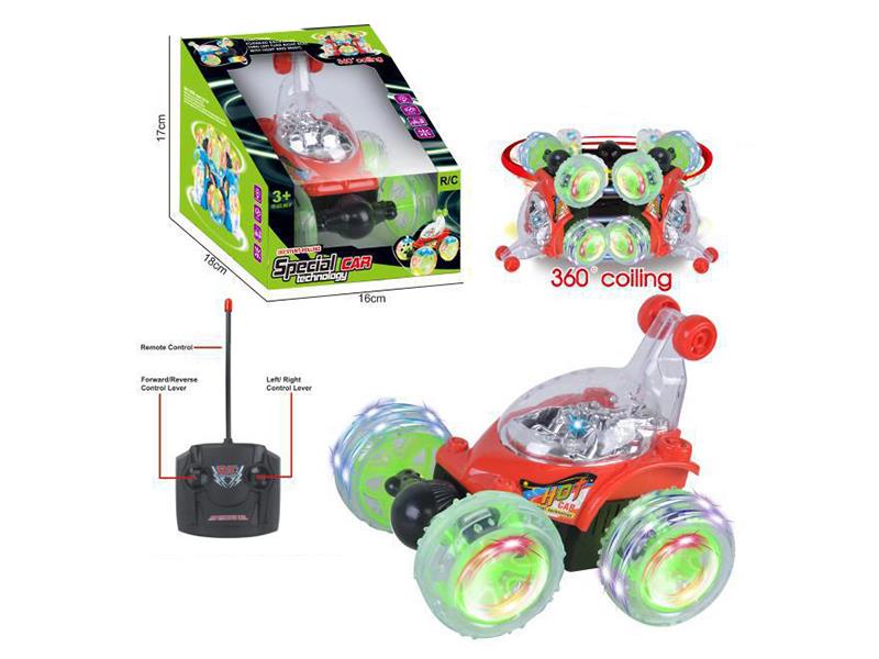 Remote Control Stunt Car