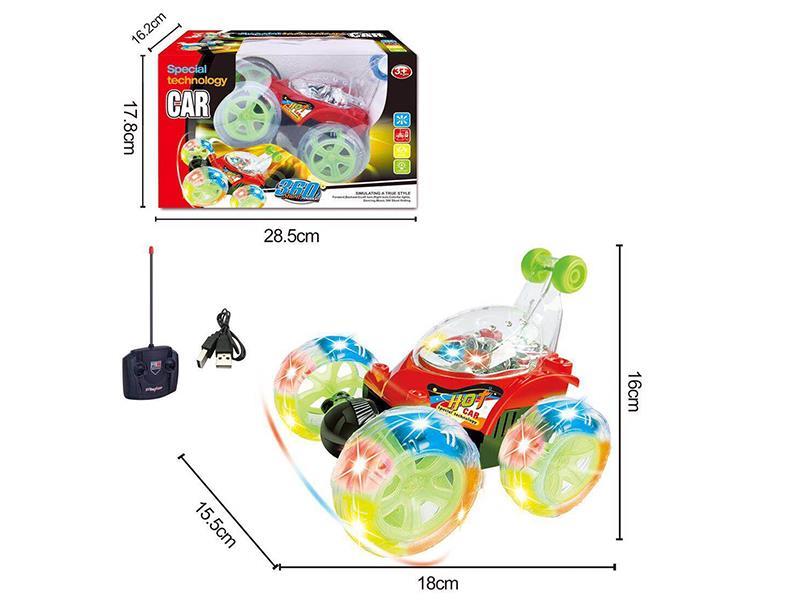 Remote Control Stunt Car With Light And Music