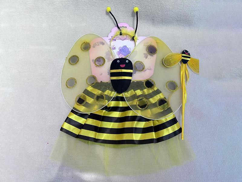 Bee Wings + Headwear + Bee Stick + Skirt
