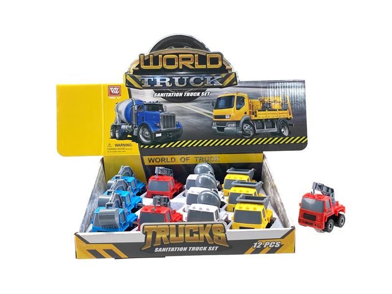 Pull Back Engineering Vehicle