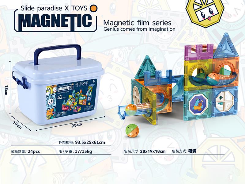 Slide Paradise Toys Magnetic Building Blocks 42pcs