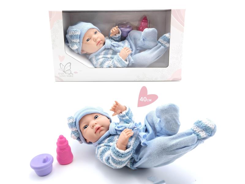 16-Inch Eco-Friendly All-Plastic Doll