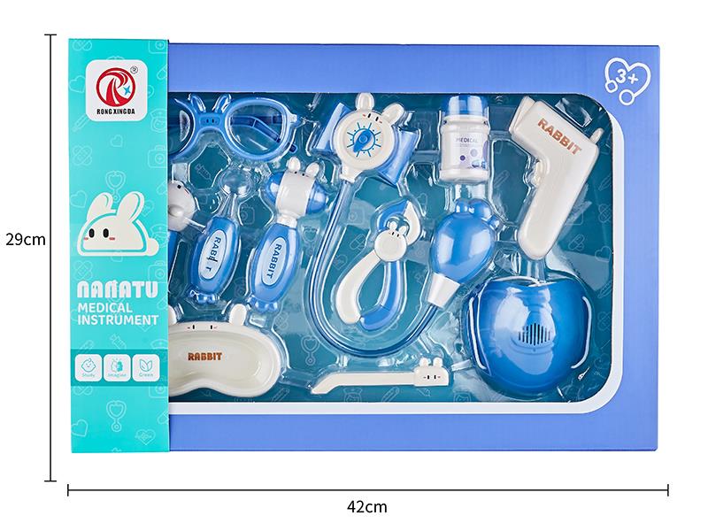 Rabbit Medical Instrument Toys 11pcs