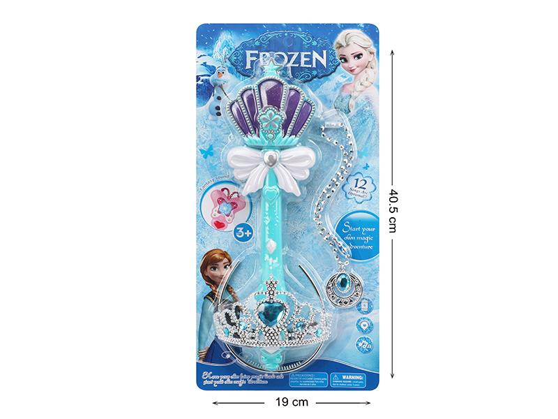 Crown Magic Wand + Crown Necklace