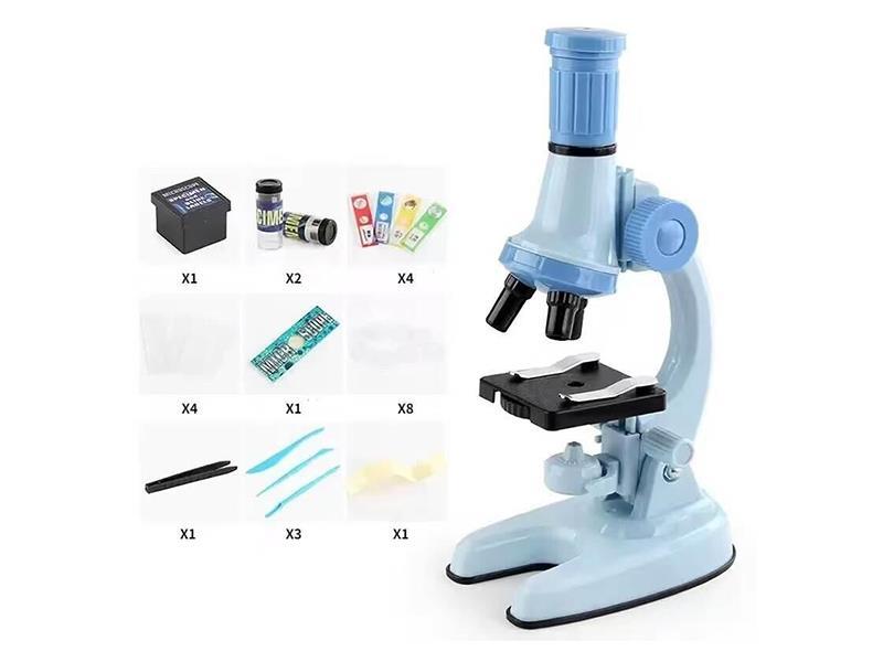 Blue Microscope Set