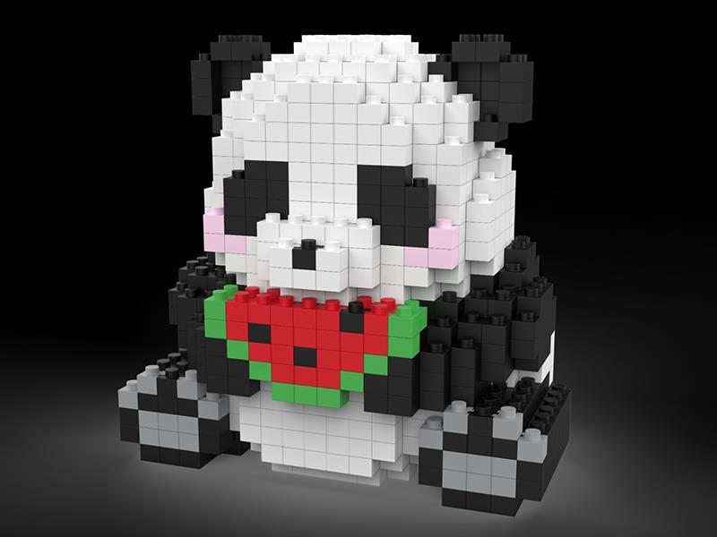 Panda Building Blocks
