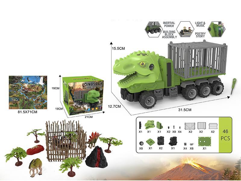 DIY T-Rex Transport Truck