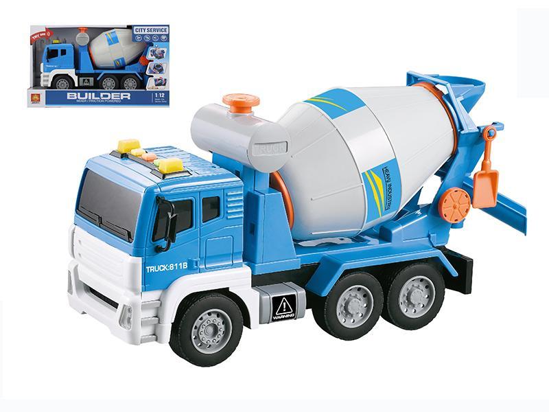 1:12 Friction Engineering Truck(Light And Sound,Multifunctional)