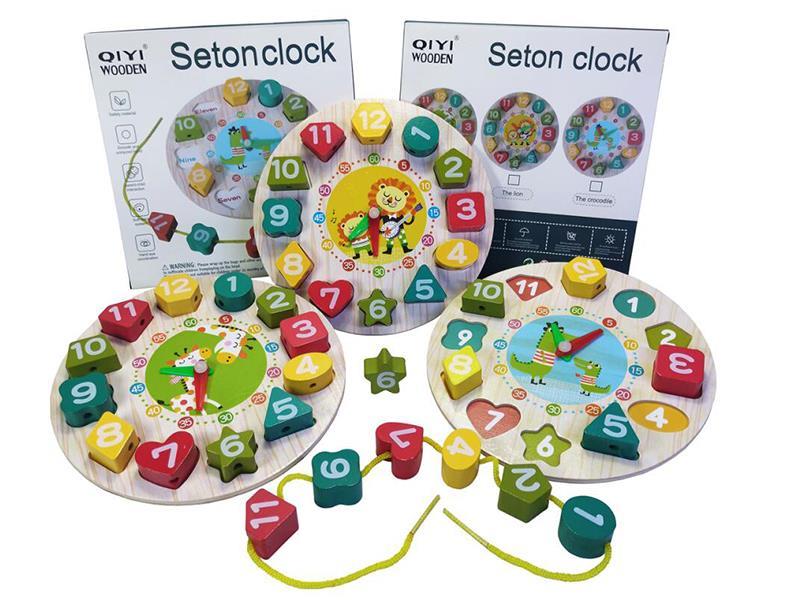 Wooden Seton Clock