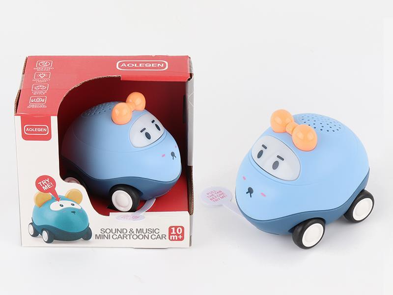 Cute Bear Mini Cartoon Car