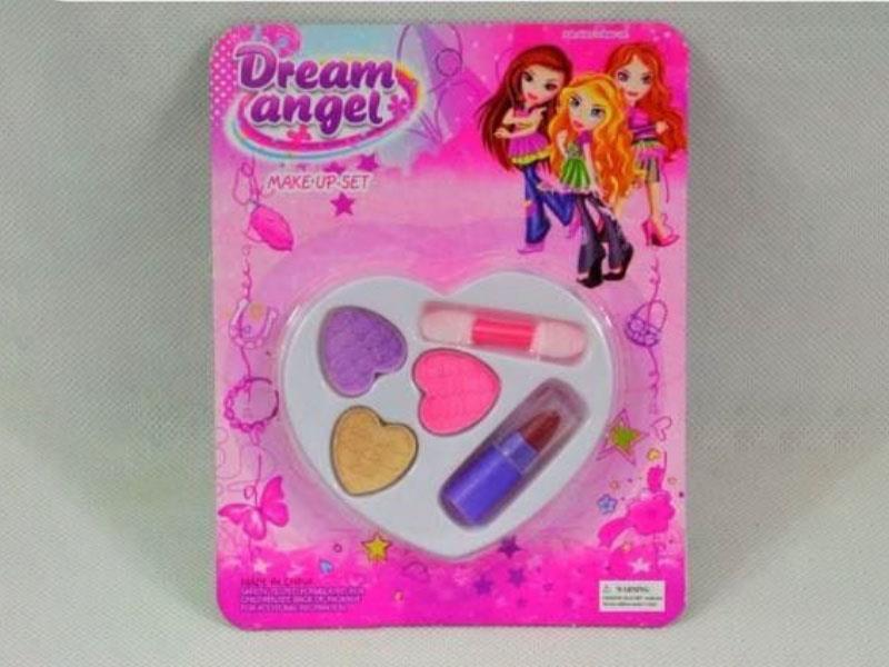 Heart-Shaped Powder Box (Girls' Accessories, Toys, Cosmetics, Makeup)