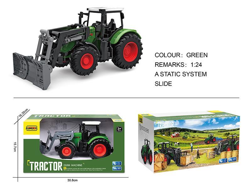 1:24 Slide Farm Tractor