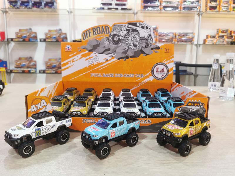 Pull Back Alloy Shock Absorption Benz Off-Road Vehicle With Sound And Light