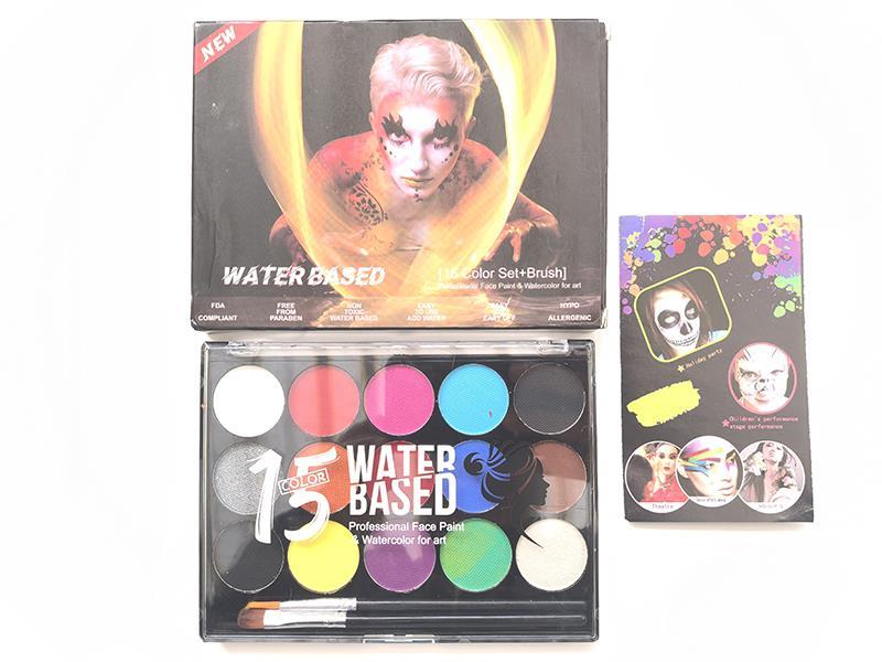15 Color Face Paint Set