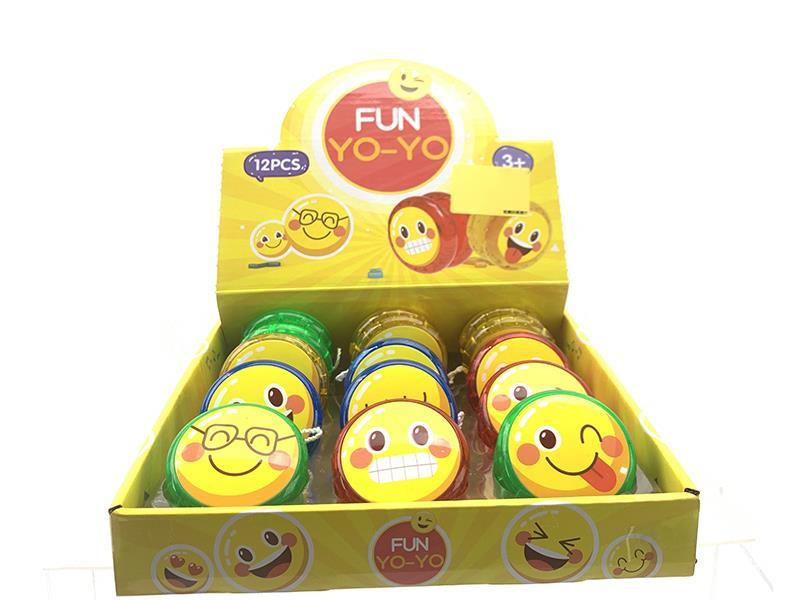 Smile Face Yo-Yo Ball 12pcs
