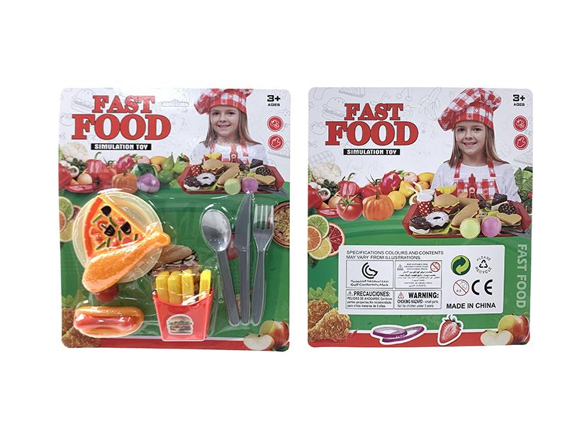 Pretend Play Toys Fast Food Set