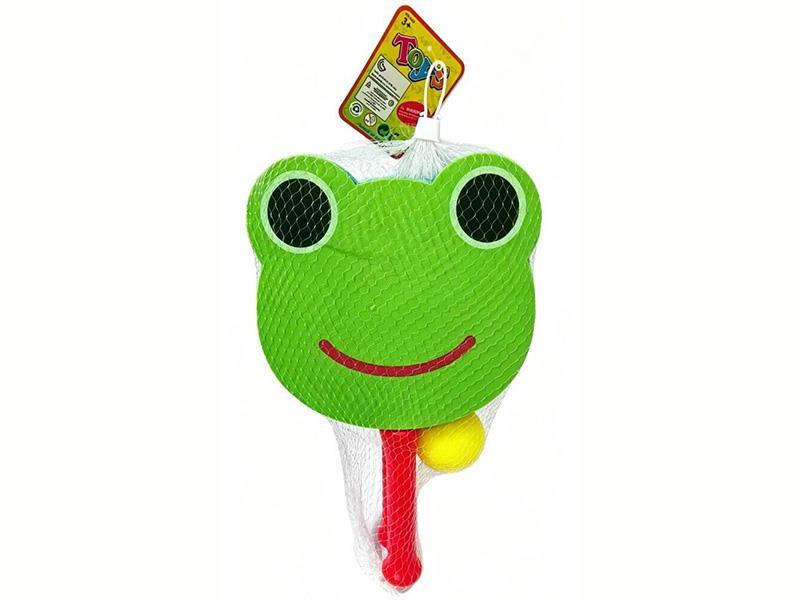 Cartoon Frog Sponge Racket Set