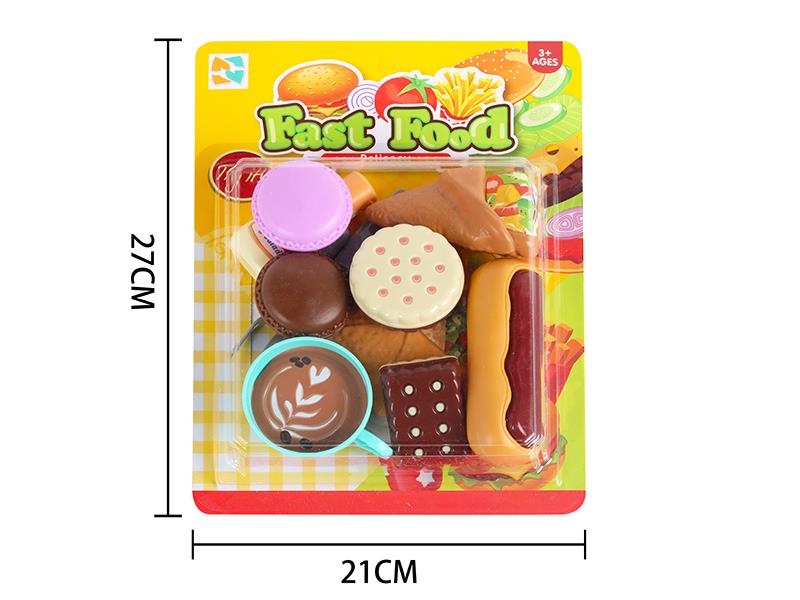 Pretend Play Toy Food Set