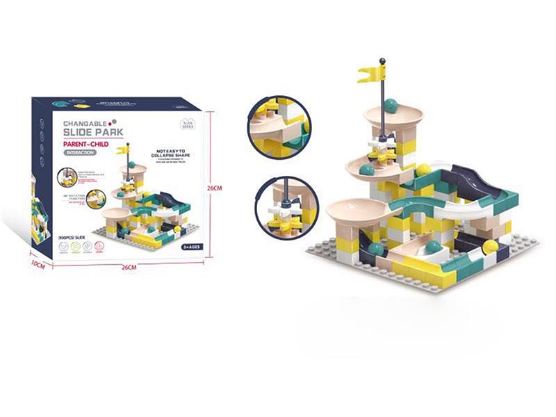 Large Particle Slide Building Block(100PCS)