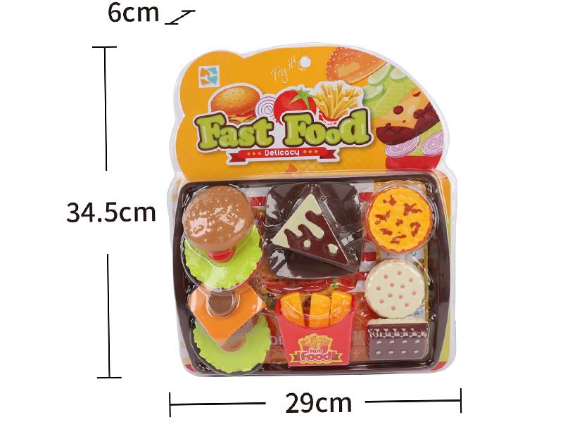 Simulation Hamburger Dessert Set