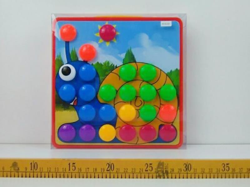 Mushroom Nail  Puzzle Snail Pattern