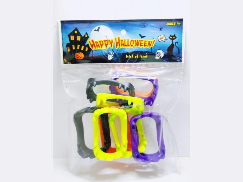 Halloween Braces, 12Pcs [Glow-In-The-Dark]