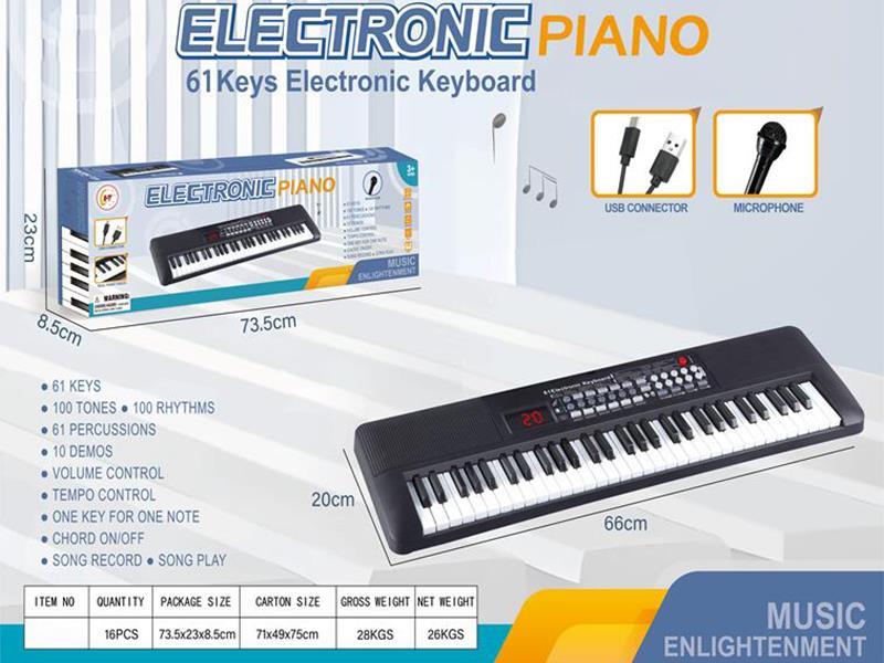 61 Keys Electronic Organ