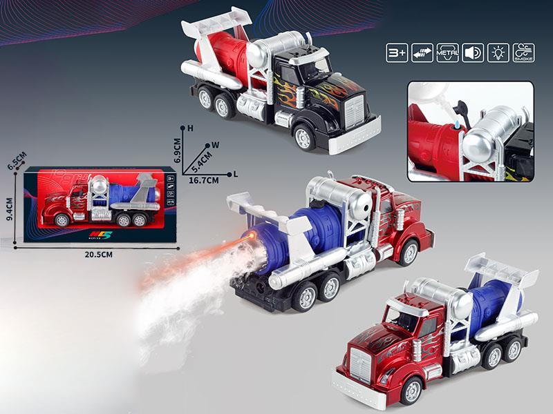 1:50 Windowing Box Makeover Truck Head Light And Sound Spray B Model